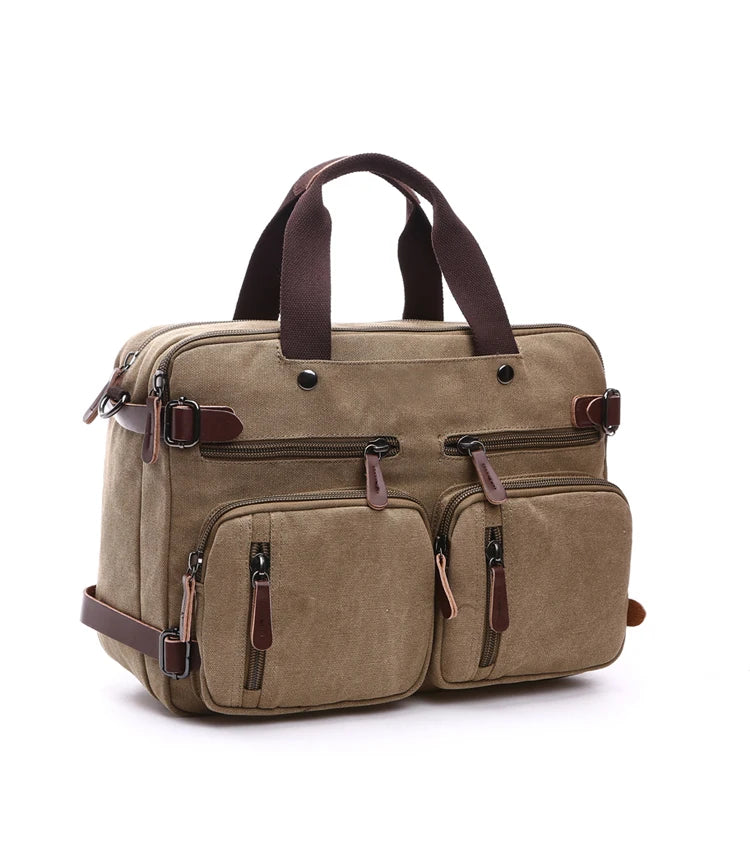 Herren-Aktentasche mit großer Kapazität – Multifunktionale Reisetasche und Umhängetasche
