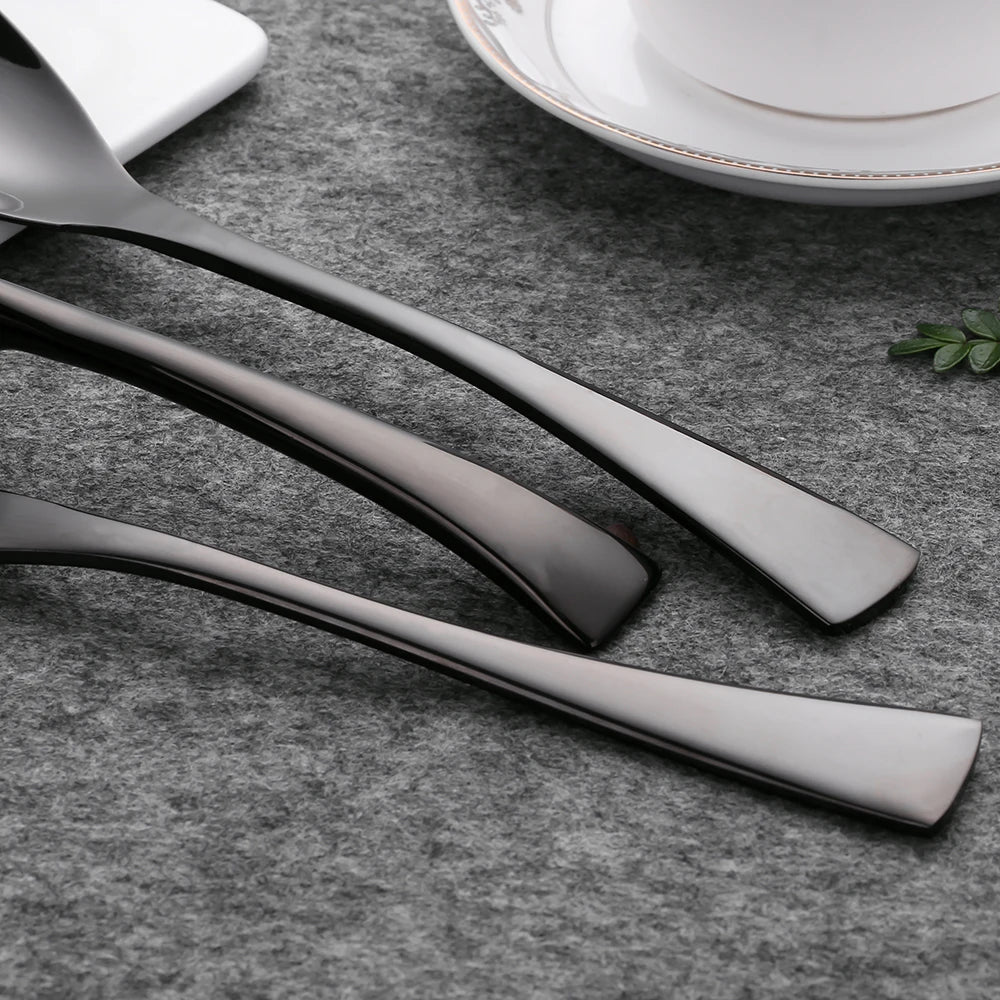 20-teiliges Edelstahl-Besteckset – Elegantes Tafelbesteck mit Messer, Gabel und Löffel in Spiegeloptik