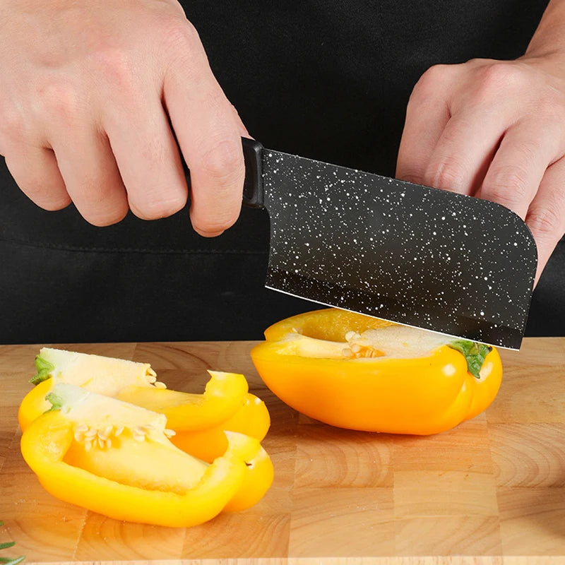 18-teiliges Messerset aus Hochkarbon-Edelstahl