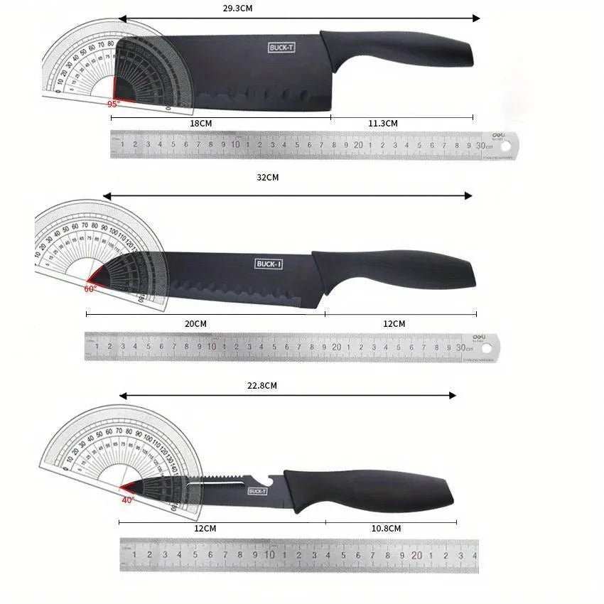 Exquisites Edelstahl-Küchenmesserset – Professionelle Chefmesser & Multifunktionale Küchenwerkzeuge für Perfektion in der Küche