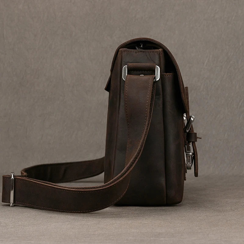 Vintage Leder Aktentasche für Herren - Perfekt für Büro und Alltag