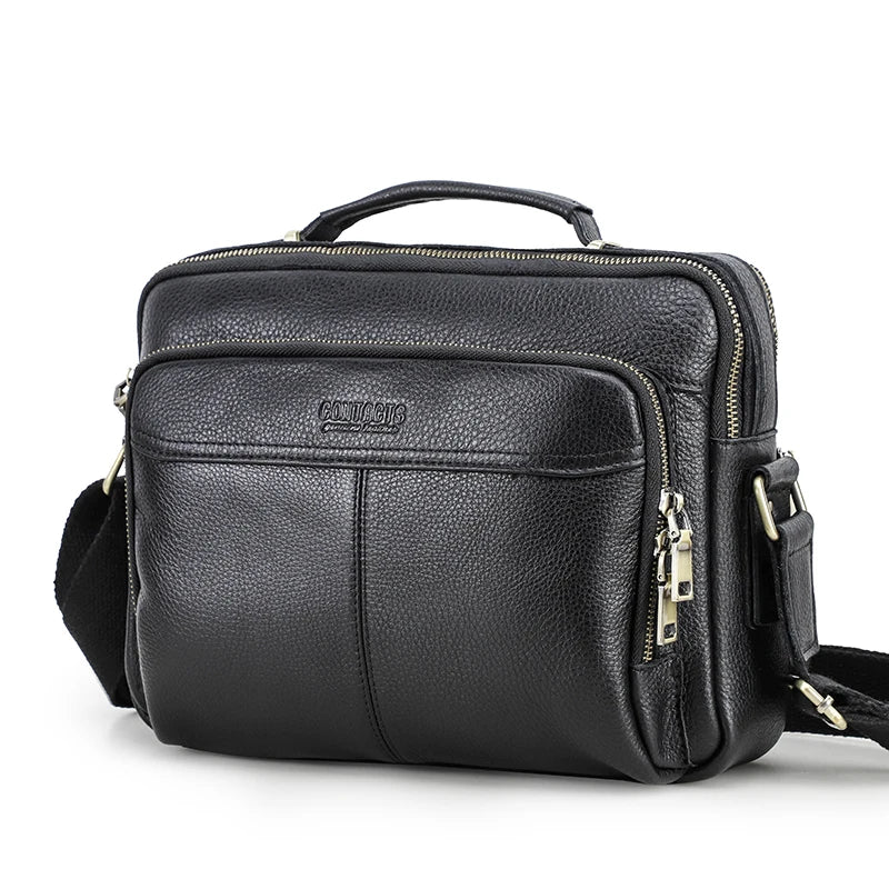 Vintage Leder-Umhängetasche für Herren