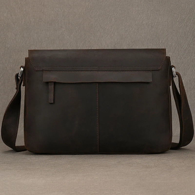Vintage Leder Aktentasche für Herren - Perfekt für Büro und Alltag
