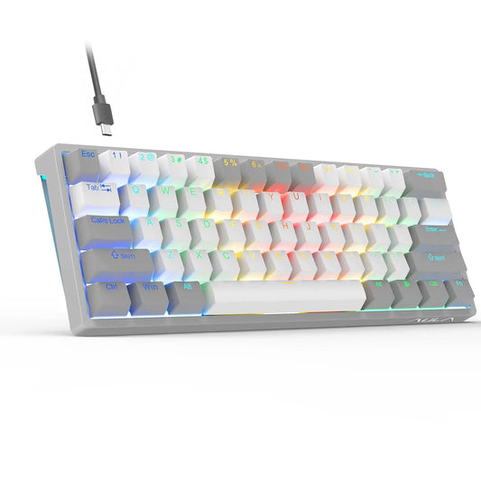 Next-Level Gaming Style: AULA RGB Mini Keyboard mit Brown Switches