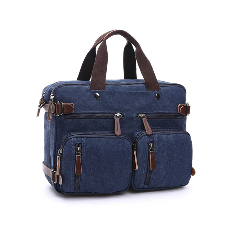 Herren-Aktentasche mit großer Kapazität – Multifunktionale Reisetasche und Umhängetasche