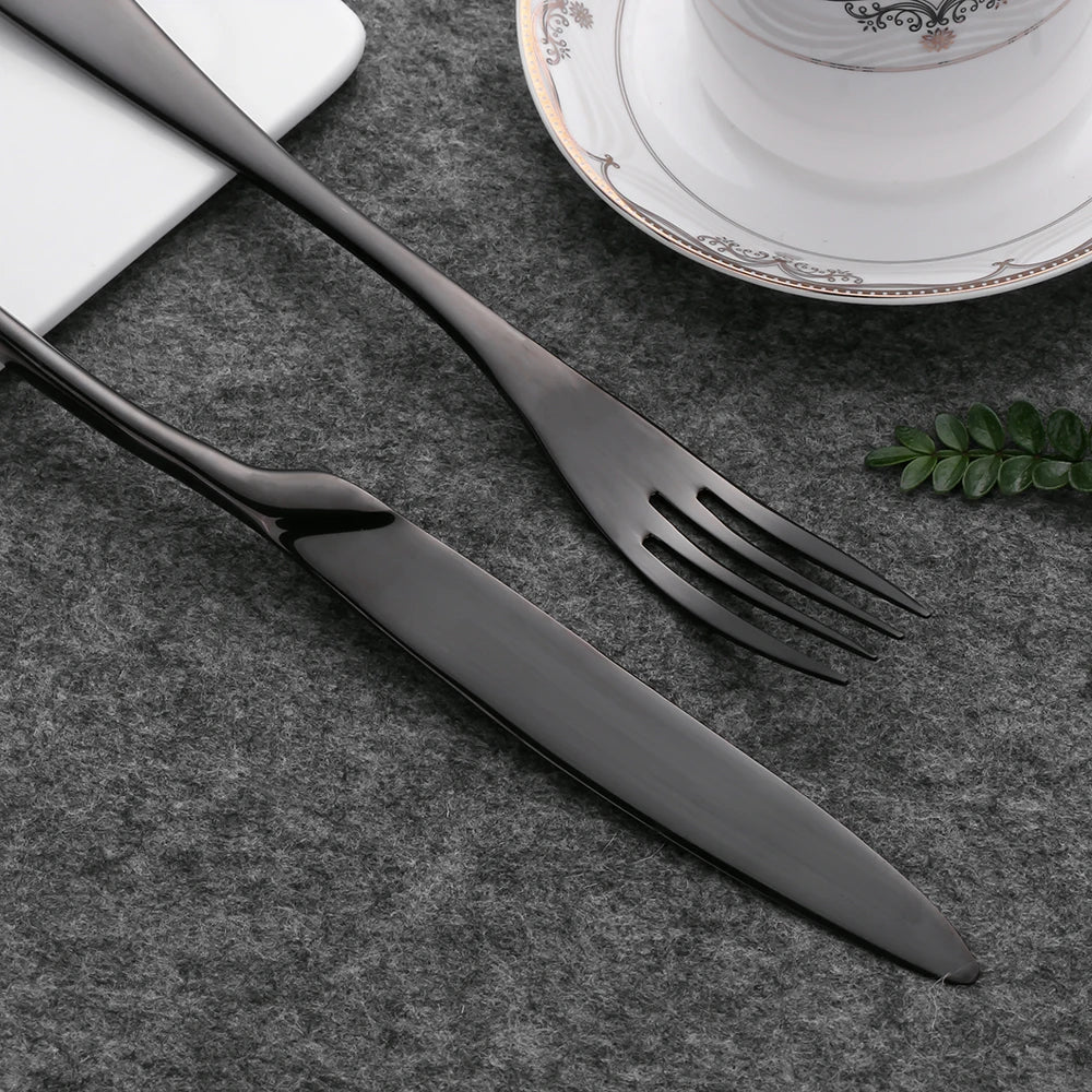 20-teiliges Edelstahl-Besteckset – Elegantes Tafelbesteck mit Messer, Gabel und Löffel in Spiegeloptik