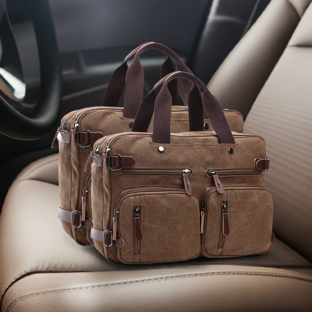 Herren-Aktentasche mit großer Kapazität – Multifunktionale Reisetasche und Umhängetasche