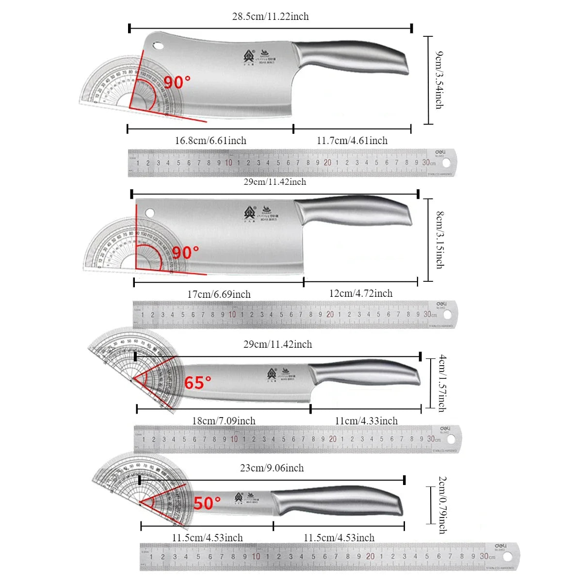 Komplettes Küchenmesser-Set – Profi-Chefmesser mit Spatel, Löffel und weiteren Kochwerkzeugen, ideal für die Küche